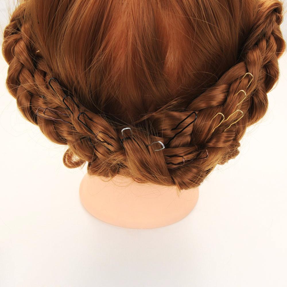 5/7cm 20Pcs U Shaped Hairpin Hair Clips Bobby Pins Metal Barrette Women Modeling Tools Bridal Hairstyle