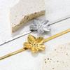 Vintage Floral Jewelry Set Elegant Earrings Necklace Bracelet Fashion Accessories