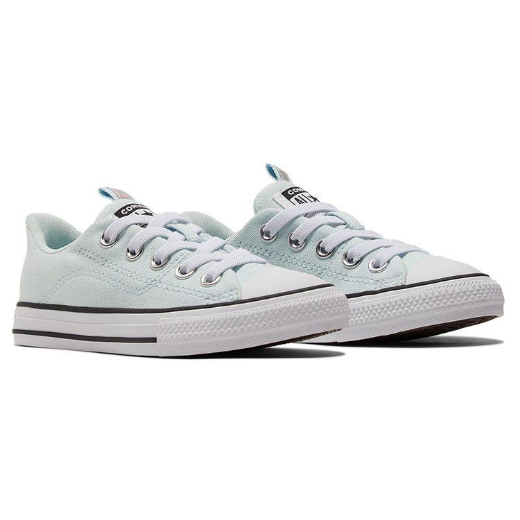 Converse Chuck Taylor All Star Abrasion Resistant Low Top Kids Canvas Shoes Blue Teenagers A03633C