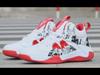 Men's High-Top Leather Waterproof Basketball and Skateboard Shoes
