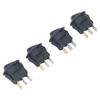 4PCS 12V Round Power Switches 3 Pin 2 Position LED Switch Boat Toggle Rocker Switch 20mm