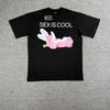 Unisex Cotton Graphic Tee Oversized Fit Short Sleeve T-Shirt Youth Casual Wear