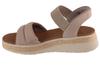 Skechers Slip-Ins: BOBS Sun Ray, Womens Beige Sandals