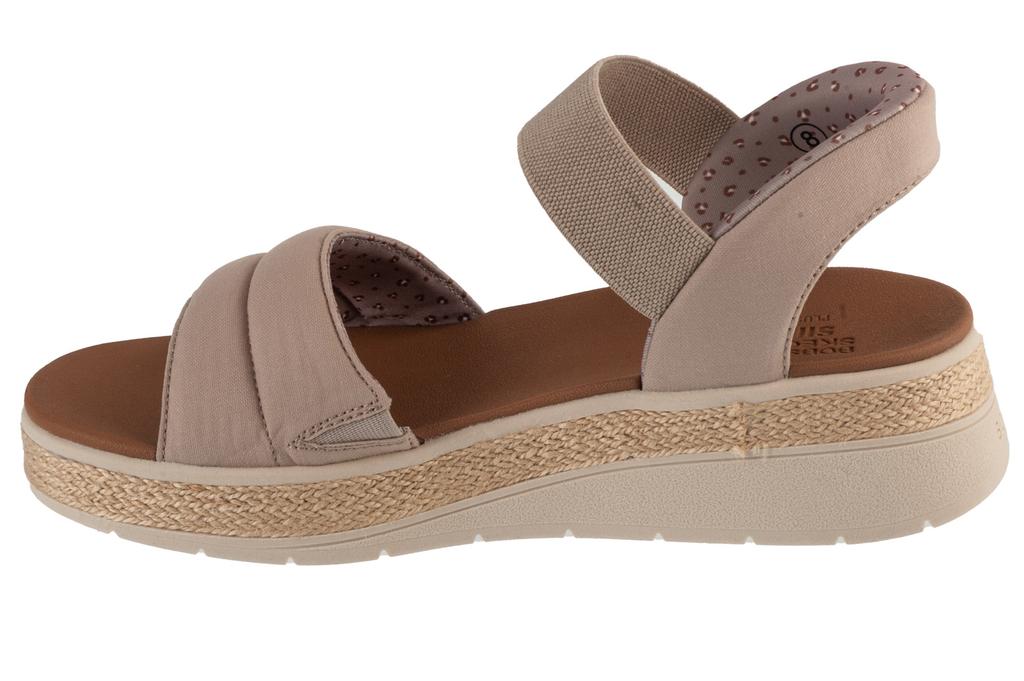 Skechers Slip-Ins: BOBS Sun Ray, Womens Beige Sandals