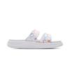 Li-Ning Comfortable Versatile Fashion Non-Slip Wear-Resistant Slide Sandals Women Footwear White Floral AGAV014-1