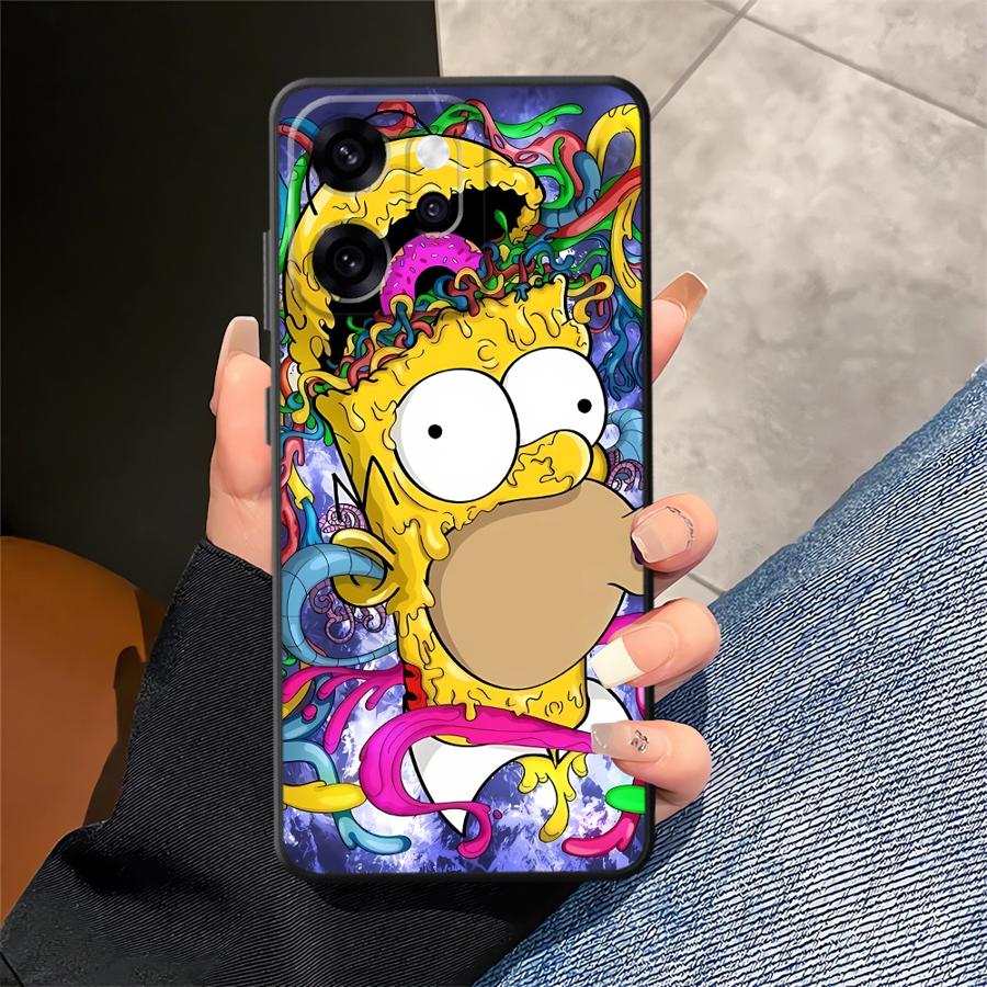 Case for Oppo A83 A76 F9 F11 F29 A74 A78 A84 A98 A96 A93 Reno 4F 5 6 7 8 10 11 14 Phone Cover The S-simpsons Cartoon