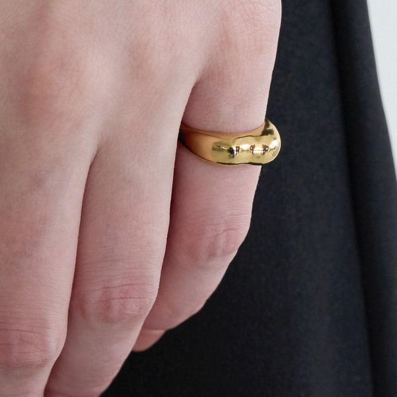 

STILL INSTANT Round Hole & Forms - Ring 02 [S] (2colors) S_SILVER