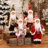 40cm Christmas Santa Doll Window Display Decor Christmas Figurine  Christmas Home Decor