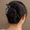 Tassel Chinese Style Hairpin Wood Hanfu Headwear Classical Sandalwood Hair Stick  Girls
