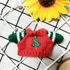 Keychain Labubu Doll Christmas Hat & Sweater Set for First/Second Generation