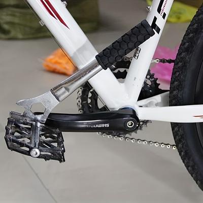 1 Adet Onarım Dağ Sökme Pedalları Bisiklet Siyah Ayak Değiştirme Sökme Bakım Aracı Anahtar ve İngiliz Anahtarı Çelik Saplı Yol Pedalı