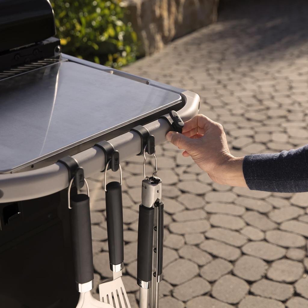 Weber BBQ Organizer-Kit für Weber Works BBQ-Grills Mülleimer Werkzeug Japanisches Produkt mit 3400106 (Papierhalter, Halter, Haken) [Offiziell 2-Jahres-