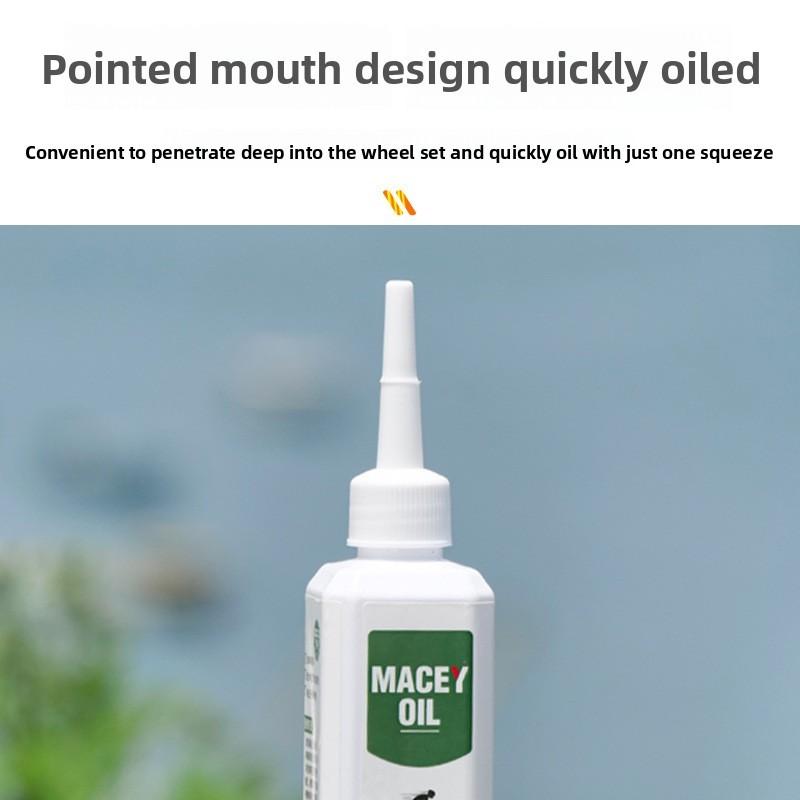 100ml MACEY Ceramic Dry Chain Oil Bicycle Mountain Road Bicycle Lubricant Transmission Maintenance Agent Cycling Accessories