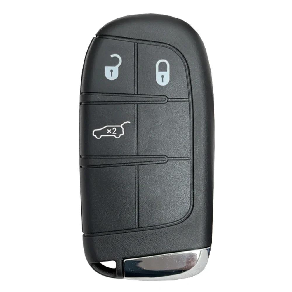 YOCASTY Smart Remote Car Key Fob For Fiat 500 500L 500X 2016-2019 433MHz 4A Chip 3/4/5 Buttons SIP22 M3N-40821302 3 Buttons SUV