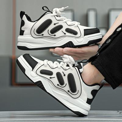 Sneakers for Men Vulcanized Shoes Personalized Skateboard Trend Casual Street Running Rebound Anti Slip Outdoor Running Shoes