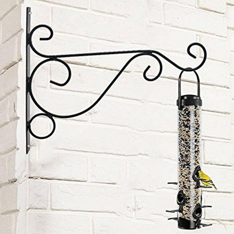 Rust Resistant Heavy Duty Metal Hanging Basket Brackets For Indoor Outdoor Use