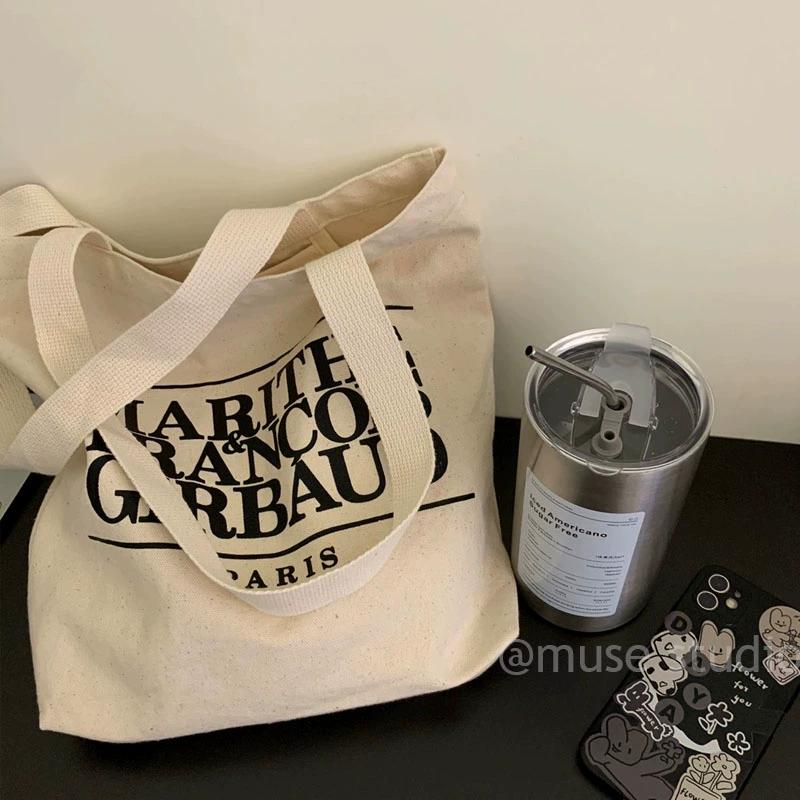 Корейский дизайнерский бренд 23 весна MARITHE FRANCOIS GIRBAUD сумка через плечо с надписью