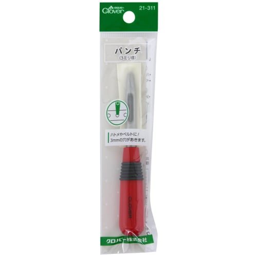 Clover Punch Eyelet 3mm Diameter Stainless Steel/ABS Resin 21-311