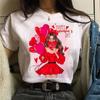 Summer Fashion City Girls Simple T-shirt Trend Women's Fashion White Short-sleeved Women's T-shirt Harajuku