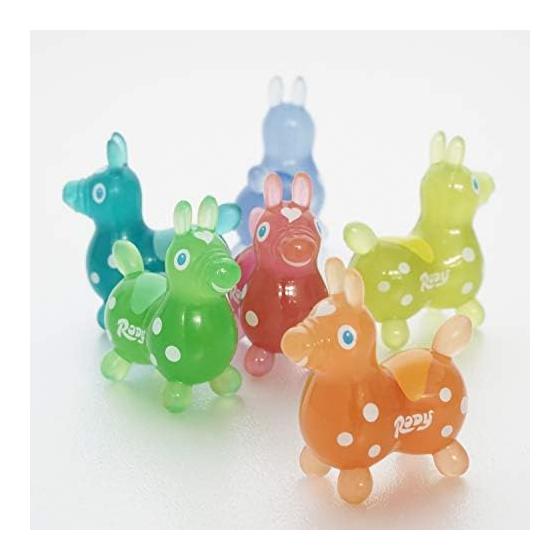 Rody RODY Tetrafibits (phosphorescent) mascot set of 12 (2 each of 6 colors)
