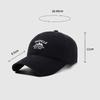 Baseball Cap Women Retro Outdoor Sports Cap Spring Autumn Men's Letter Embroidery Cap