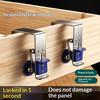 Quick Press Drawer Installation Clamp Stainless Steel Panel Holder Clip For Cabinet Woodworking Mounting Jig Hardware Tool
