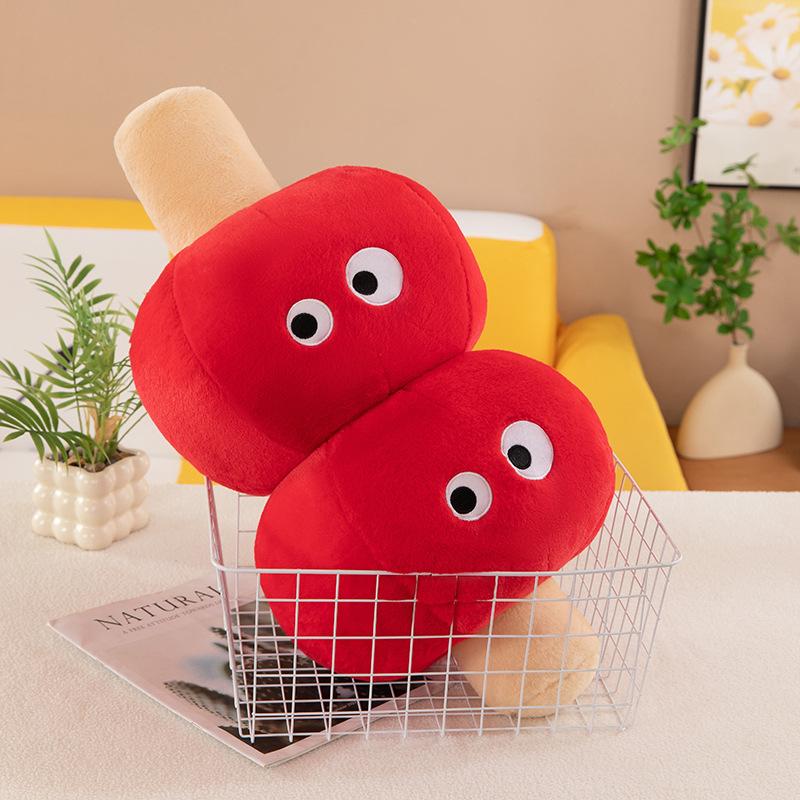 Candied Haws Pillow Nordic Household Sofa Pillow Cute Candied Haws Plush Toy Bedroom Bay Window Gift