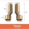 Faucet Accessories Brass Eccentric Faucet Nipple