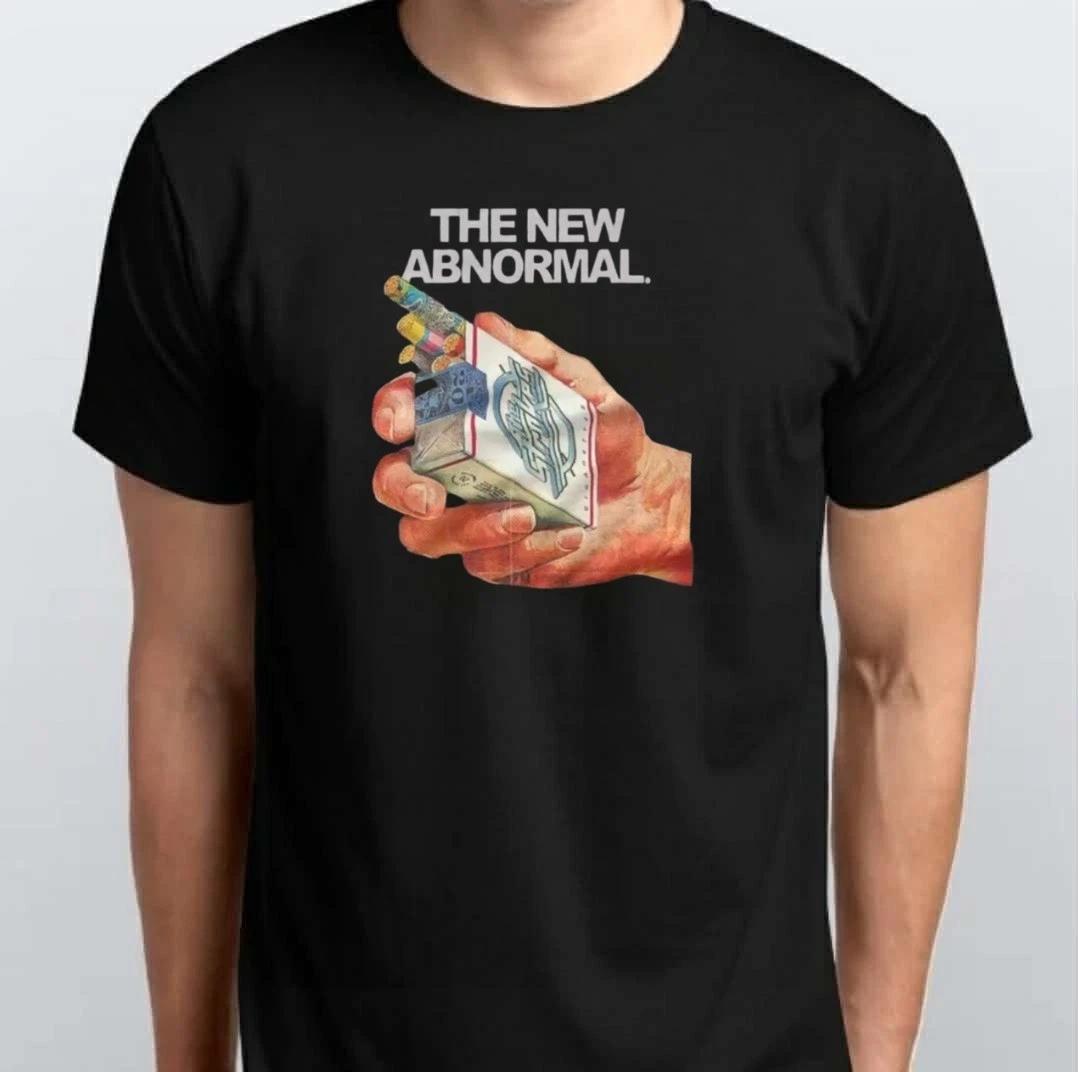 

The Strokes The New Abnormal Unisex 100% Cotton T-shirt Mens Tees Top S M L XL XXL 3 4 XL Black S