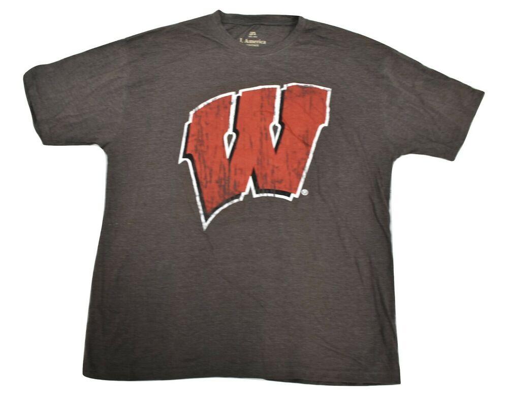 

Футболки унисекс J America Wisconsin Badgers