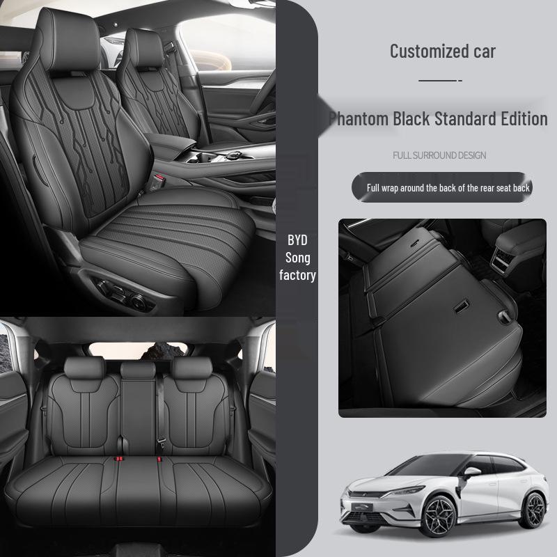 BYD Song L Five-Seat Leather Car Seat Cushion - Four Seasons