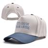 Women Men Adult Washed Printed Baseball Cap Washed Cotton Daddy Hat