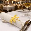 6 Pieces/set Elegant Napkin Holder Minimalist Insect Napkin Buckle  Valentines Day