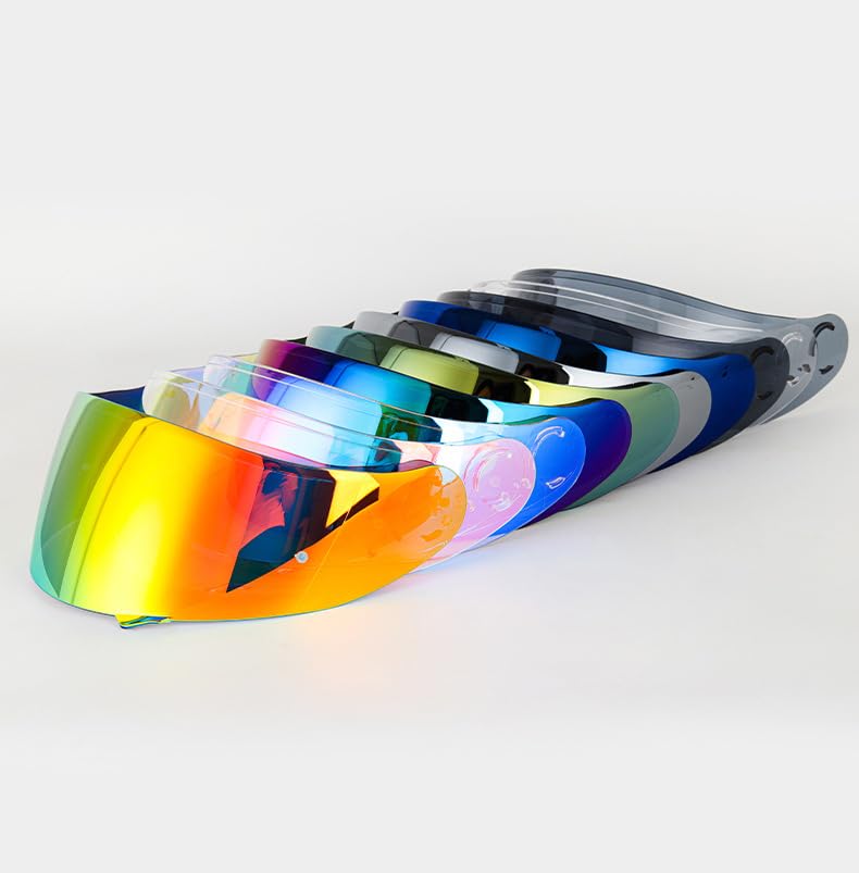 Motorcycle Helmet Shield, Mirror, GT-AIR GT-AIR2 Common Shield, Stylish, 11 Colors Selected, Easy Installation,