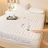 Waterproof Quilted Mattress Cover & Pillowcase Set - Non-slip Fitted Sheet Bedding Collection.