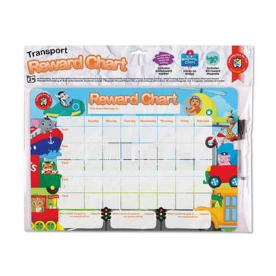 Learning Can Be Fun Magnetic Reward Chart (Transport)