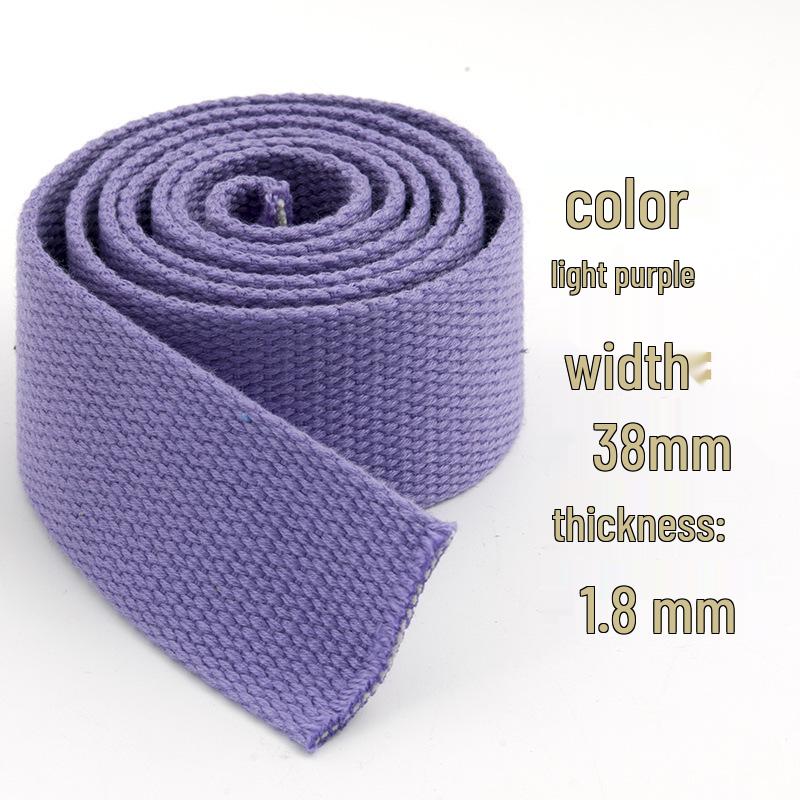 3.8cm Colored Polyester Cotton Webbing for Bags & Clothing - Edging Tape & Shoulder Strap Ribbon