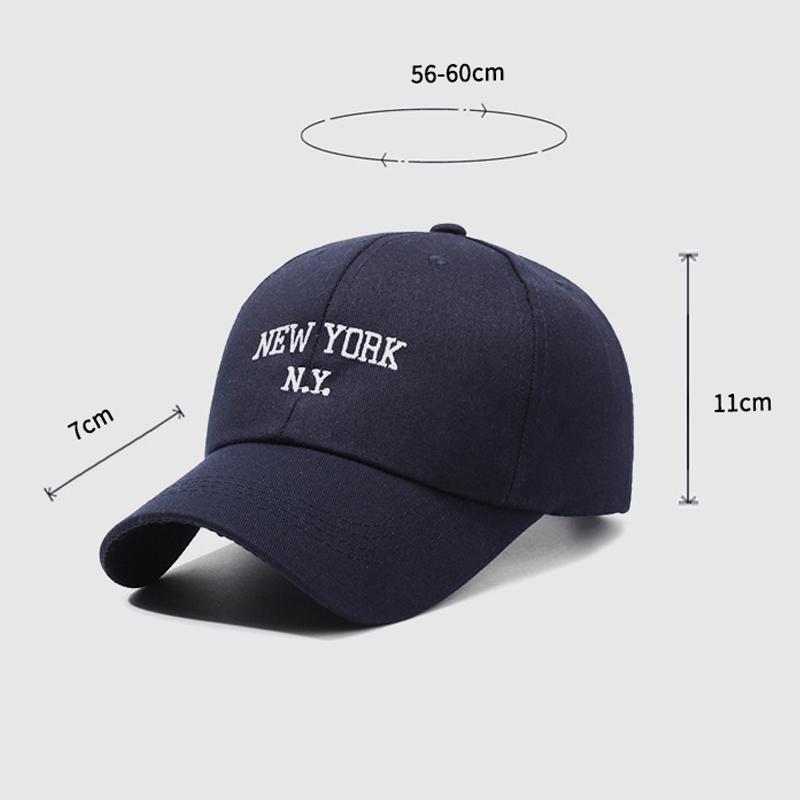 Four Seasons Sun Cap Men Women Outdoor Sun Hat Embroidered Letter Baseball Cap