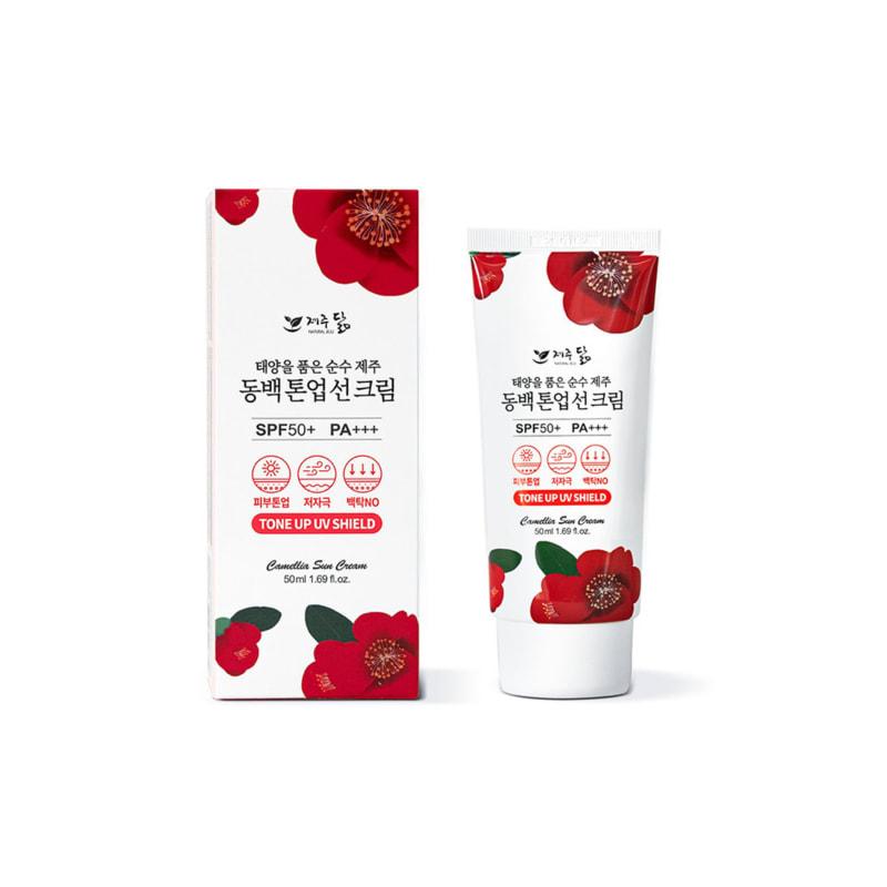 Dongbaek Tone-Up Sunscreen 50ml Tone-Up Sunscreen Recommendation Jeju Cosmetics