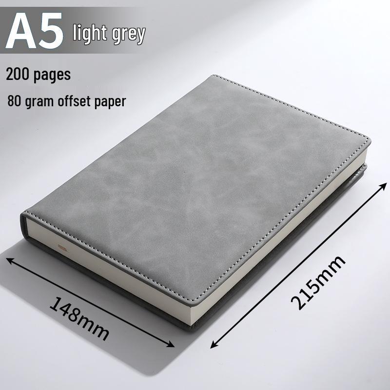 A5 & B5 Custom Notepad Gift Set: Thickened Business Diary with Logo Print