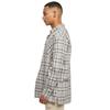 Chemise - URBAN CLASSICS - Long Oversized - Gris - Motif à carreaux - 2 poches poitrine