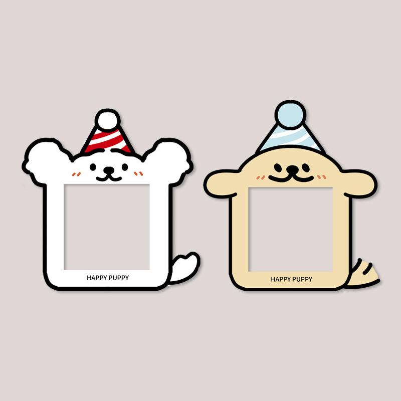4-Pack Bedroom Switch Stickers Home Decoration Switch Cover Cartoon Cute Puppy Stickers