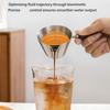 Practical Espresso Filter Cup With Handle and Scale Stainless Steel Milk Ounces Cup With Measurement Marks
