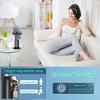 Auto Face Tracking Tripod 360° Rotating Auto Tracking Phone Stand, No App, Gesture Control Smart Shooting Camera Mount with Selfie Light and Remote