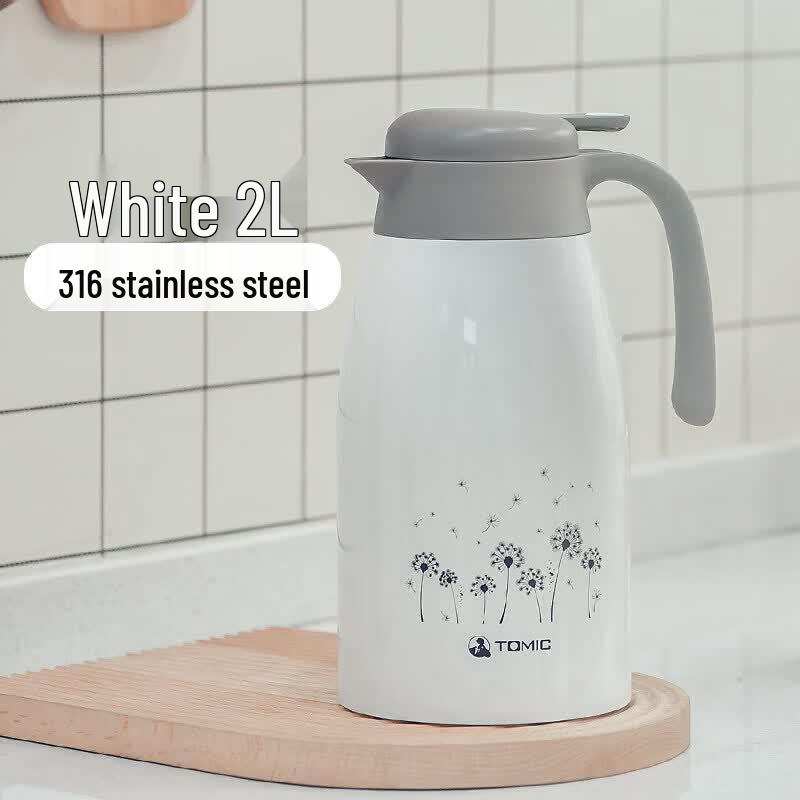 Temank 316L Stainless Steel Insulated Thermos Pot