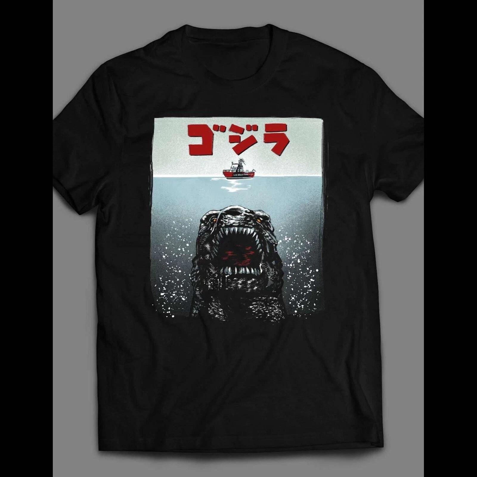 JAWS MOVIE POSTER PARODY SHIRT XL