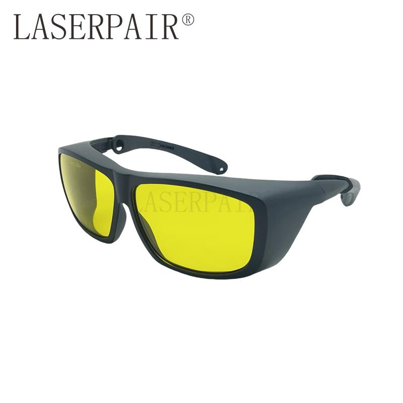 High Protection Laser Safety Glasses 455nm 450nm 355nm Eye Protection Laser Safety Glasses for Blue Lasers (Green,safety glasses)