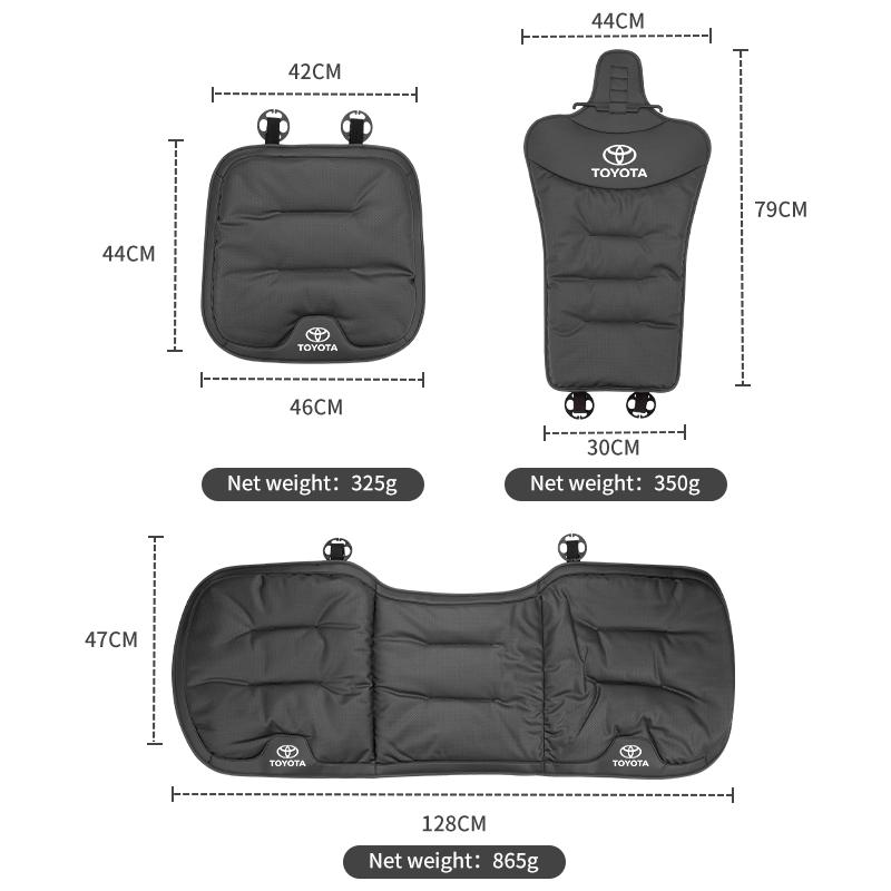 Für Toyota 2026 Heiße Radkappen Auto Leder Weiche Sitzbezüge Vorne Hinten Polster Schutzpolster Für Toyota Crown GR Corolla YARIS L Au