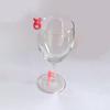 Wine Glass Markers 6 Pcs Reusable Creative Non-Toxic Cup Labels for Bridal Shower Party Wedding Decor