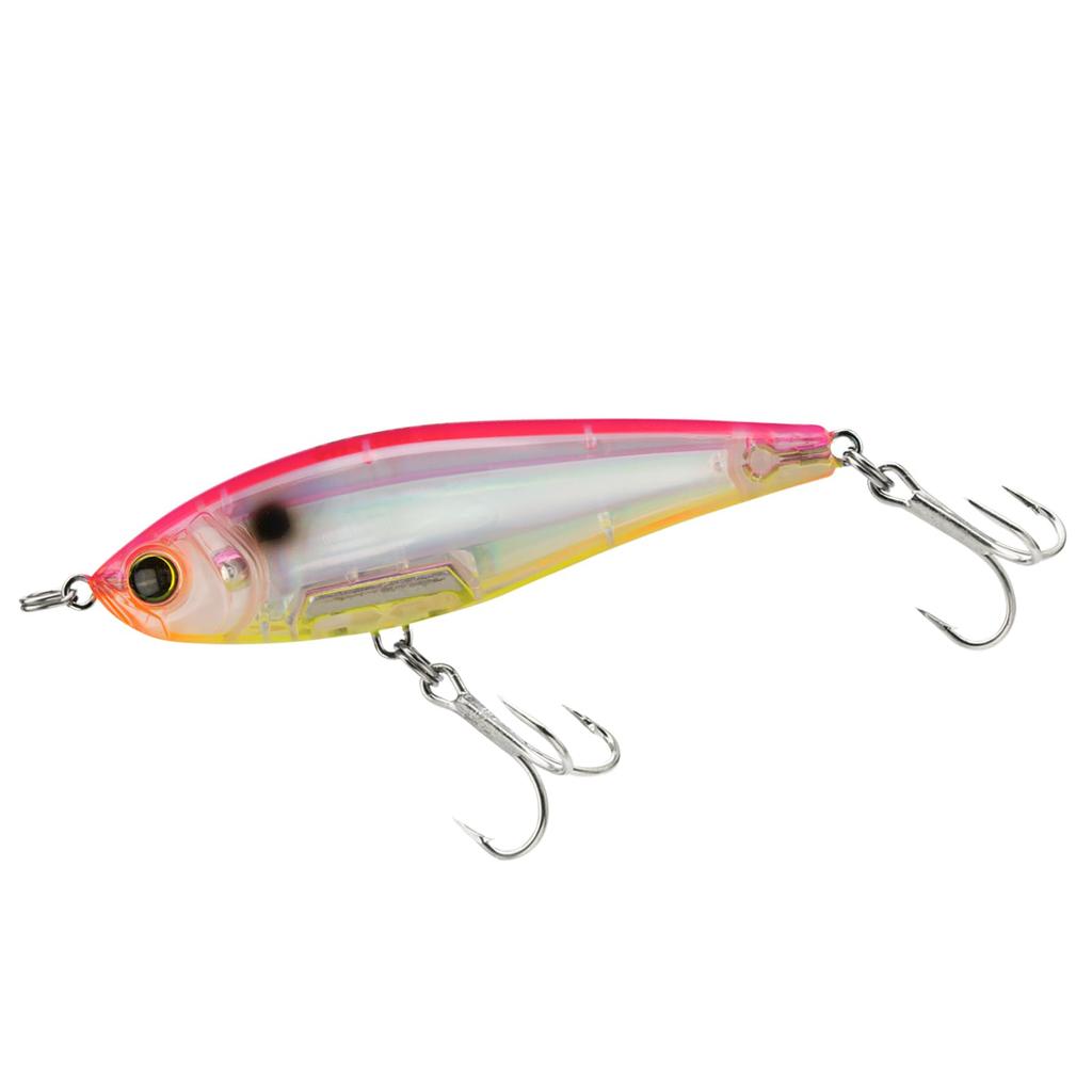 Saltwater Lure 3D Inshore Twitch Bait 70mm Pink Silver Chart YO-ZURI (SS) Color